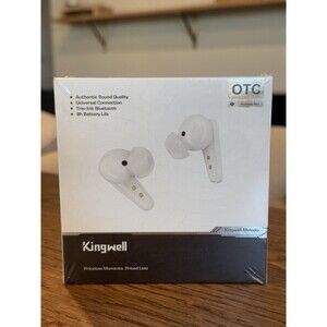 NEW Kingwell Wireless Bluetooth Rechargeable OTC Hearing Aids Sealed In Box